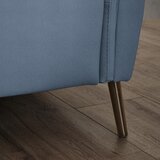 Emilio Belluti 2-SED, temno modra tekstil | Shoptok.si