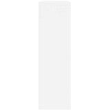 Ormarić za cipele sjajni bijeli 63x24x81 cm konstruirano drvo | Eponuda.com