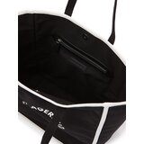 Karl Lagerfeld Shopper torba crna / bijela | shoptok.hr