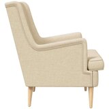  Fotelja Krema tkanina | shoptok.hr