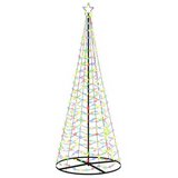  LED spiralno božićno drvce s postoljem EKENAS 250 cm | shoptok.hr