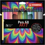 Flomasteri Pen 68 Arty/ set 1/24