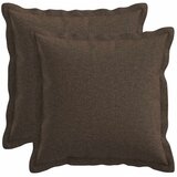  Presvlaka za jastuk 2 kom. HOUTEN Sivosmeđa 45 x 45 cm - Sivosmeđa 45 x 45 cm 2 | shoptok.hr