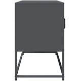 TV ormarić antracit 100,5x39x60,5 cm hladno valjani čelik | shoptok.hr