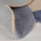 Flair Rugs Bež ročno tkan volnen tekač 80x230 cm Mia Scallop Frame – | Shoptok.si