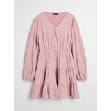 Sinsay Mini babydoll haljina od strukturiranog materijala | shoptok.hr
