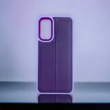  futrola kozna sa bamperom za xiaomi redmi 13C lila Cene