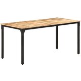  Blagovaonski stol 160 x 80 x 76 cm od grubog drva manga | shoptok.hr