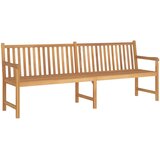  Vrtna klupa 228 cm od masivne tikovine | shoptok.hr