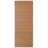  Pravokutni tepih od smeđeg bambusa 80 x 300 cm | shoptok.hr