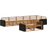  Set vanjskih sofa 8 kom. Prirodna | shoptok.hr