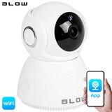 Blow IP kamera IP H-263, WiFi, 1080p, Full HD 3MP, vrtljiva 355°, nočno snemanje, senzor gibanja, aplikacija, (20506044) | Shoptok.si