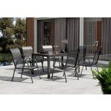 Ambia Garden VRTNA MIZA kovina, steklo antracit | Shoptok.si