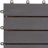  Pločice za decking 10 pcs Sivi 30 x 30 cm Acacijsko drvo | shoptok.hr