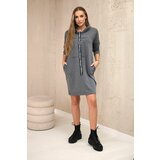Kesi Dress with a graphite tie | Shoptok.si