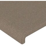 vidaXL Vzglavje z ušesi taupe 93x16x78/88 cm blago | Shoptok.si
