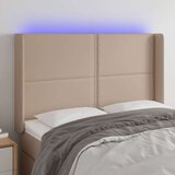  Uzglavlje boja cappuccina 147x16x118/128cm od umjetna koža | shoptok.hr
