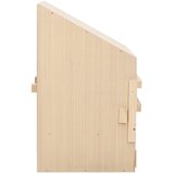  Gnijezdo za kokoši s 2 odjeljka 63x40x65 cm masivna borovina | Eponuda.com