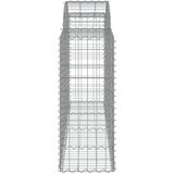  Lučne gabionske košare 15kom 200x50x100/120cm pocinčano željezo | Eponuda.ba
