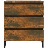  Komoda boja dimljenog hrasta 60 x 35 x 69 cm konstruirano drvo | Eponuda.ba