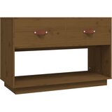 Maison Chic TV omarica - TV stojalo - Televizijska omarica medeno rjava 90x40x60 cm trdna borovina, (21699891) Cene