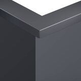  Zid za zadržavanje 50 x 50 x 40 cm Čelik Antracit | shoptok.hr