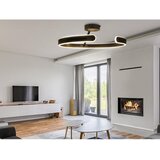 led prigušiva plafonska lampa LED/72W/230V 3000-6500K crna + daljinski upravljač | Eponuda.com
