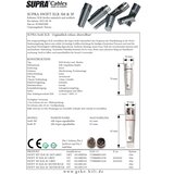 AUDIO ELECTRONIC SUPRA SWIFT 3F XLR AU GREY XLR ženski | shoptok.hr
