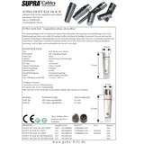 SUPRA SWIFT 3F XLR AU GREY XLR ženski