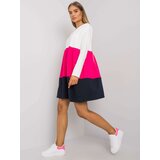 RUE PARIS Dress-RV-SK-7188.83P-Fuchsia | shoptok.hr