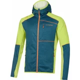 La Sportiva Pulover na prostem Existence Hoody M Storm Blue/Lime Punch M