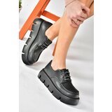 Fox Shoes Black Thick Soled Women's Casual Shoes Cene
