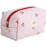 YESSS! roze kockasti neseser sa trešnjicama | Eponuda.com