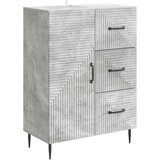  Kreveta Betonska siva 66 x 34,5 x 89,5 cm Konstruirano drvo | Eponuda.com