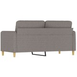  Dvosjed od tkanine smeđesivi 140 cm | shoptok.hr