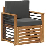  Set vanjskih sofa Čvrsto drvo akacije i poliester | shoptok.hr