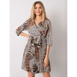 Italy Moda Dress-DHJ-SK-11092A-2.01P-black-beige | Shoptok.si