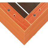  Vrtna sadilica voštano smeđe boje 60x60x72,5 cm od borovine | Eponuda.ba