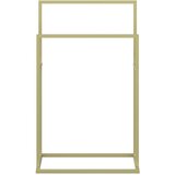  Samostojeći stalak za ručnike zlatni 48 x 24 x 78,5 cm željezni | shoptok.hr