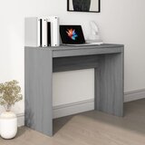 vidaXL Pisalna miza siva sonoma 90x40x72 cm konstruiran les Cene