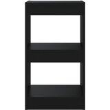 Ormarić za knjige / sobna pregrada crni 40x30x72 cm | Eponuda.com