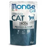 cat Grill Sterilised Postrv 85 g