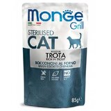 Monge sos za mačke grill cat sterilized sa ukusom pastrmke 85g Cene