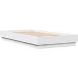 The Living Store Posteljni okvir bel 90x190 cm inženirski les - Posteljni Okvir, (21446288) | Shoptok.si