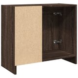 Ormarić za umivaonik smeđa boja hrasta 63 x 29 x 55 cm drveni | shoptok.hr