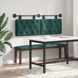  Držeće uzglavlje Zidne Tamnozelena 130 x 55 x 7 cm tkanina - Tamnozelena 120 cm bez LED | shoptok.hr