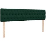  Okvir kreveta s madracima tamnozeleni 180x200cm baršunasti | shoptok.hr