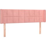  LED uzglavlje ružičasto 147x16x78/88 cm baršunasto | shoptok.hr