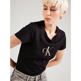 Calvin Klein Jeans Majica zlata / črna | Shoptok.si