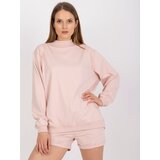 BASIC Feel Good Sweatshirt-AP-BL-A-R001-light pink | Shoptok.si